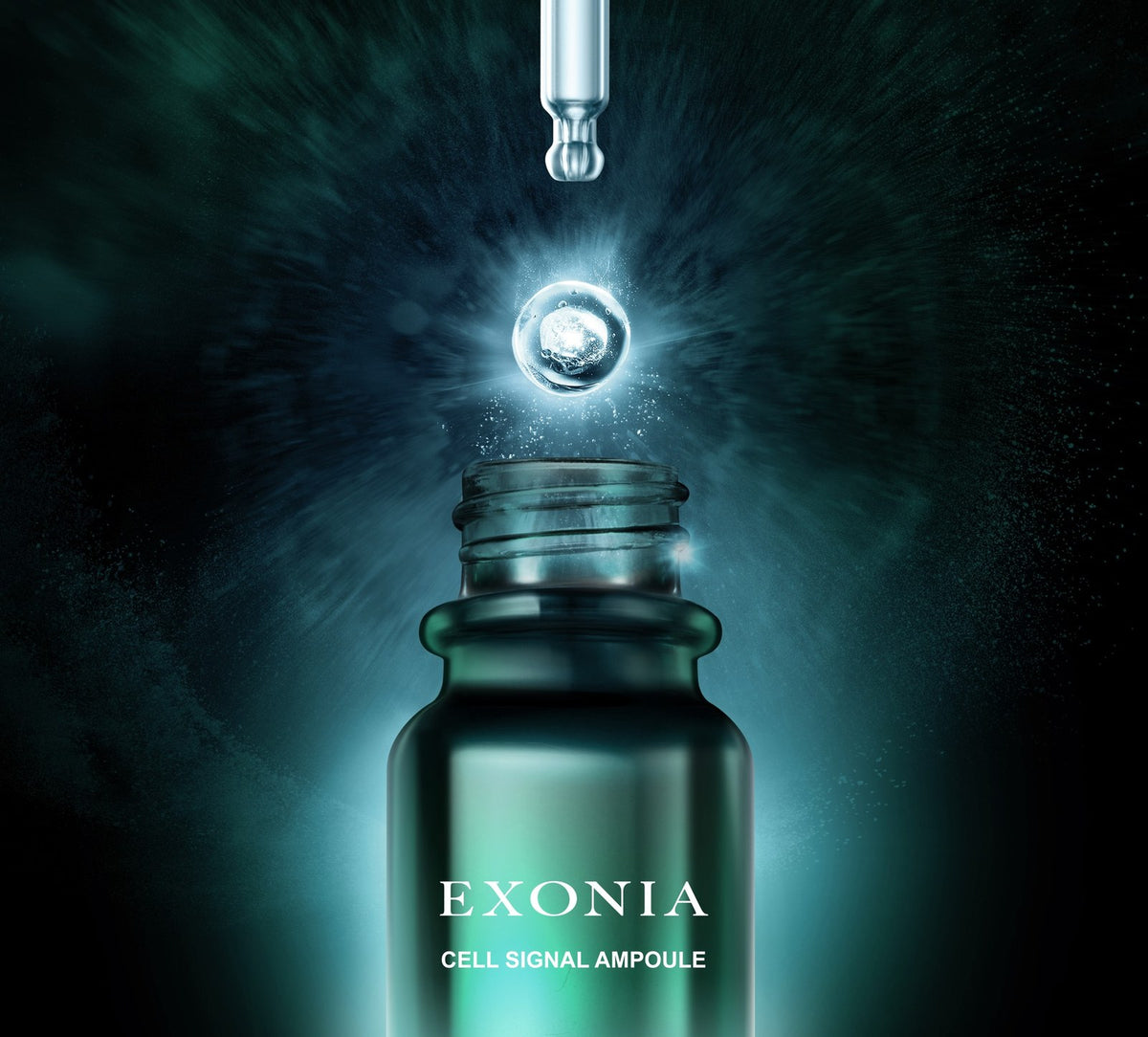 EXONIA Cell Signal Ampoule Serum bottle with dropper