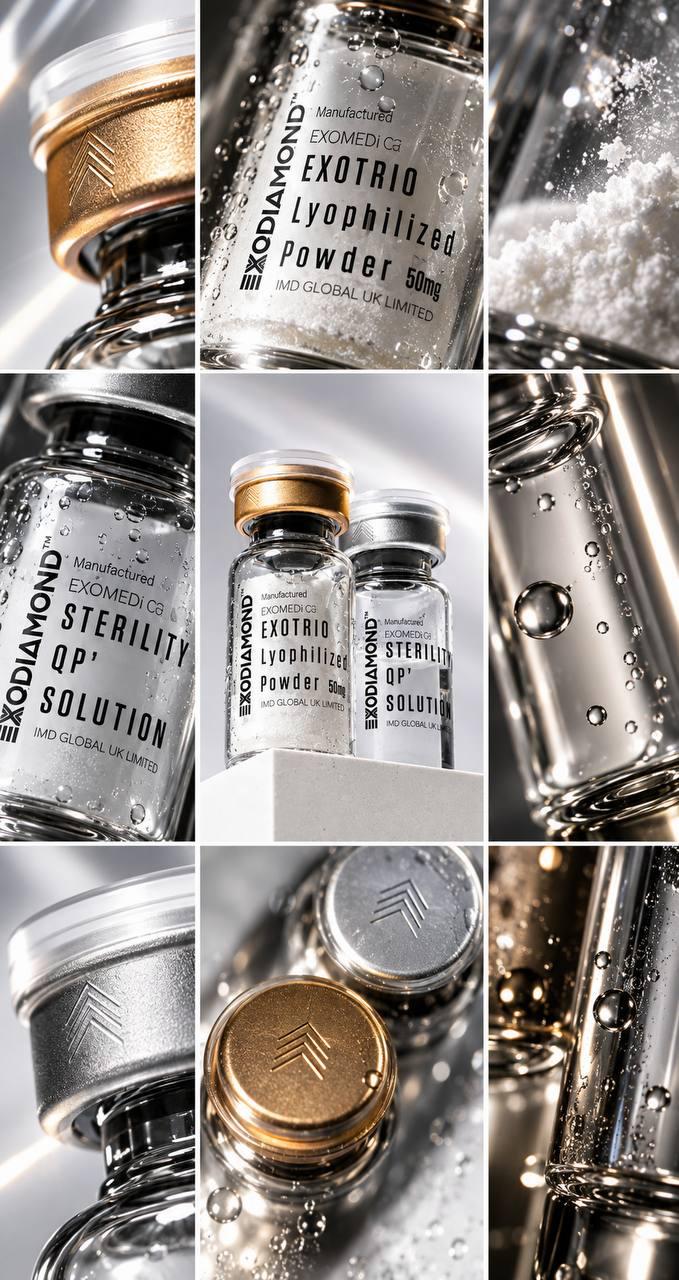 EXODIAMOND Hybrid Trio vial details