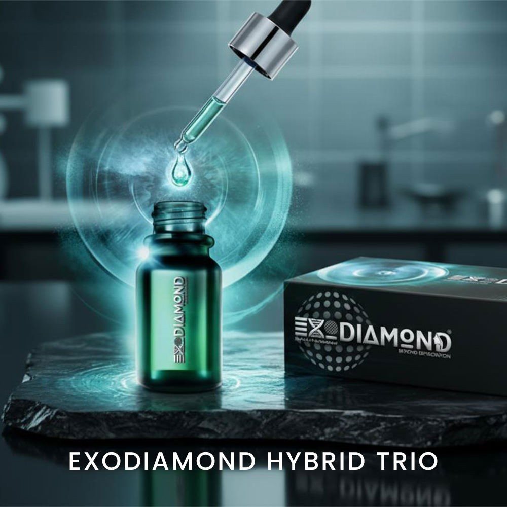 ExoDiamond Hybrid Trio exosomes with box